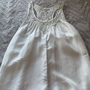 Aritzia Silk Tank Top XS